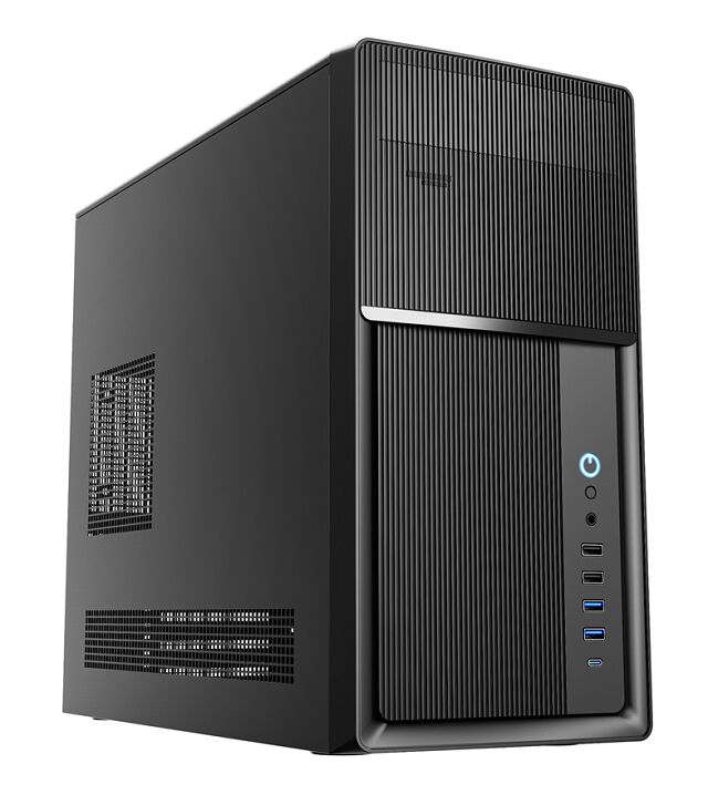Case ATX Slim ODD, Micro-ATX/Mini-ITX, 1 alloggiamento da 5,25