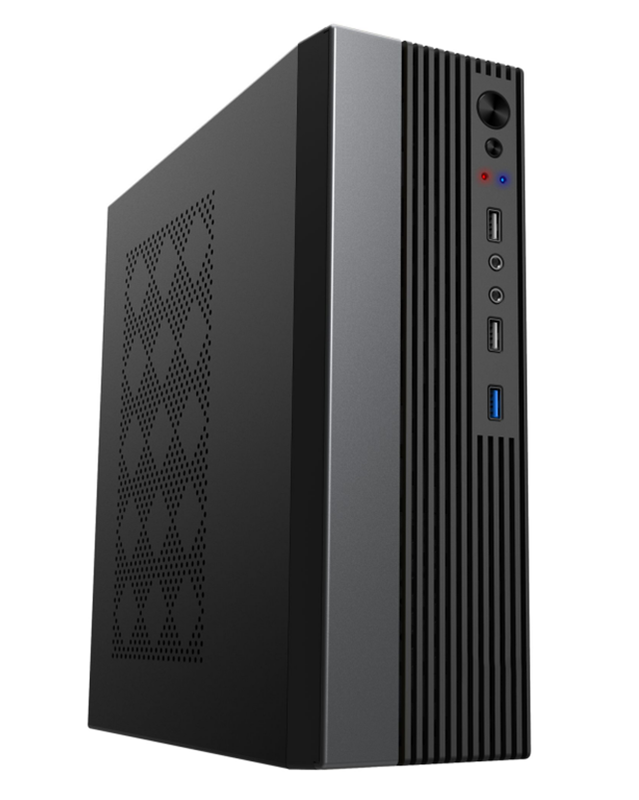 Cassa ITX/MATX slim da 95 mm, con GPU da 245 mm + raffreddatore da 78 mm, supporto a 4 ventilatori