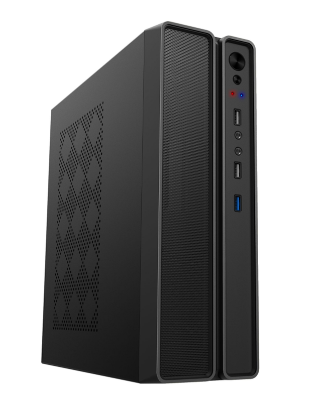 Cassa ITX/MATX slim da 95 mm, con GPU da 245 mm + raffreddatore da 78 mm, supporto a 4 ventilatori