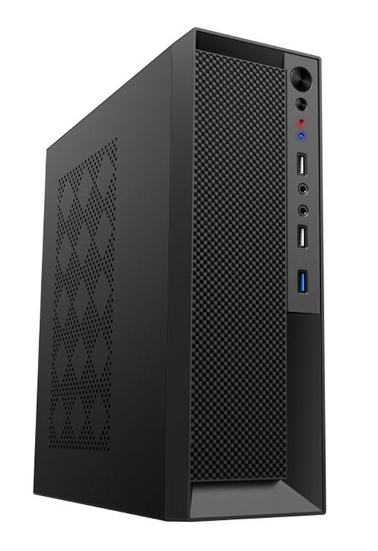 Cassa ITX/MATX slim da 95 mm, con GPU da 245 mm + raffreddatore da 78 mm, supporto a 4 ventilatori