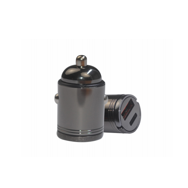 20W Mini caricabatterie in lega USB-A+C Dual Port PD/QC Fast Charge