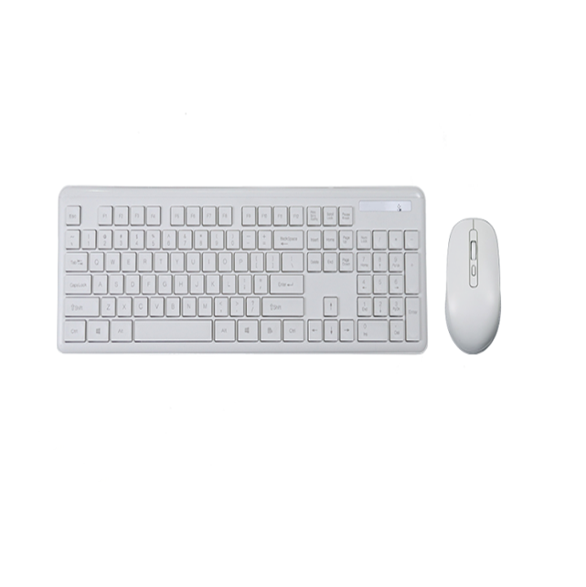 2.4GHz Wireless Keyboard Mouse Combo 10m Distanza effettiva 50M Click Life Nano Receiver per Desktop Laptop