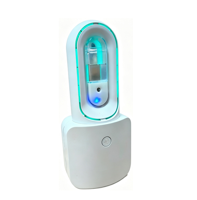 Ventilatore e umidificatore senza lama touch da 1600 mAh con luce calda a 6 colori