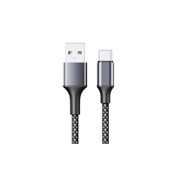 Cavo magnetico retrattile USB2.0 a ricarica rapida, da Type-C a A, 3A/480Mbps, 1M intrecciato