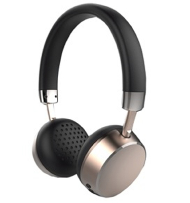 Bluetooth 5.0 cuffie 10 ore riproduzione continua 108dB Alta sensibilità su-orecchio Disegno materiale metallico connessione cablata supporto